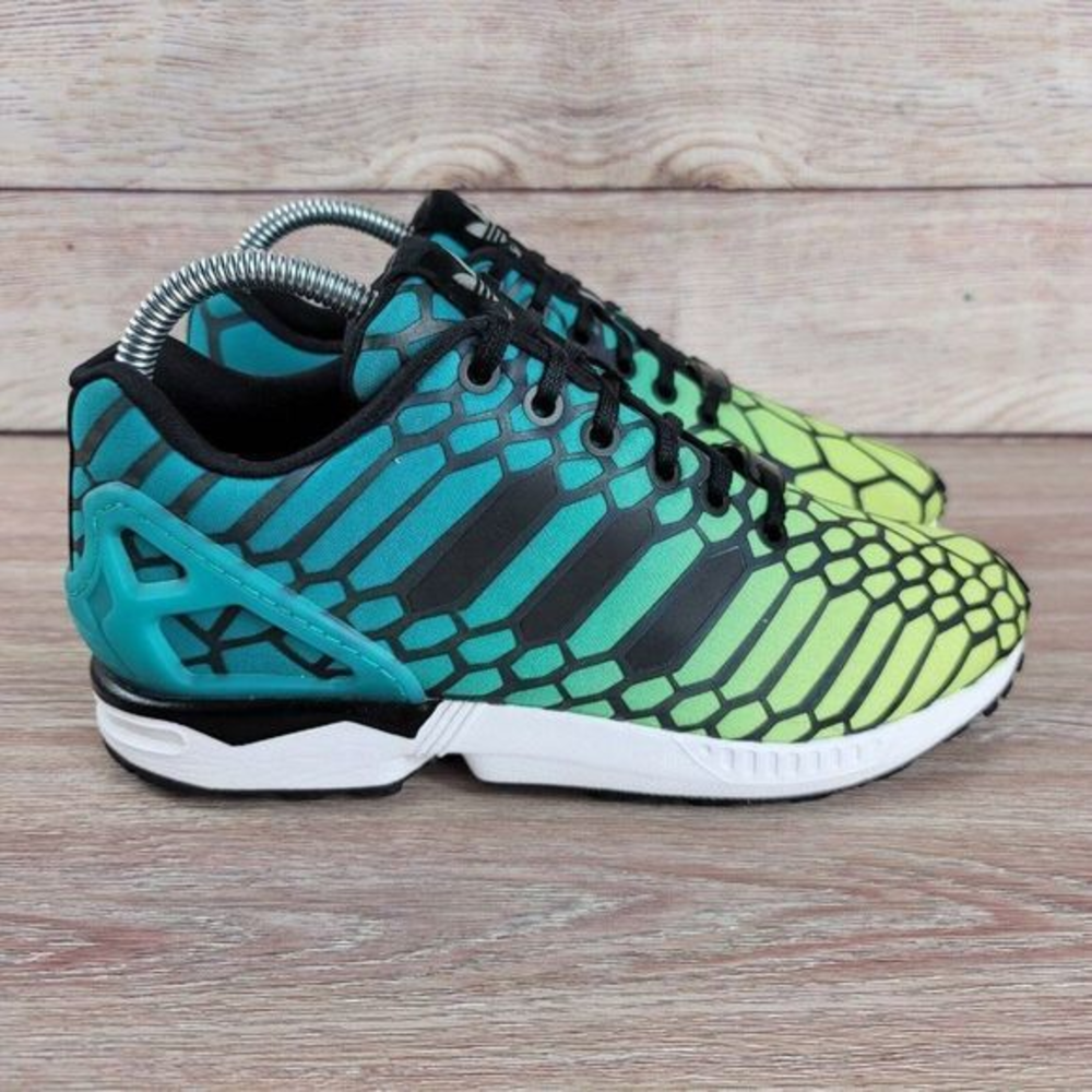 Adidas ZX Flux Torsion Women's Ombre Solar Size 7 Athletic Casual Sneakers Shoes